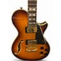 Used ESP Xtone Paramount Series PC1 Brown Sunburst Hollow Body Electric Guitar
