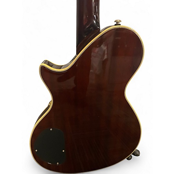 Used ESP Xtone Paramount Series PC1 Brown Sunburst Hollow Body Electric Guitar