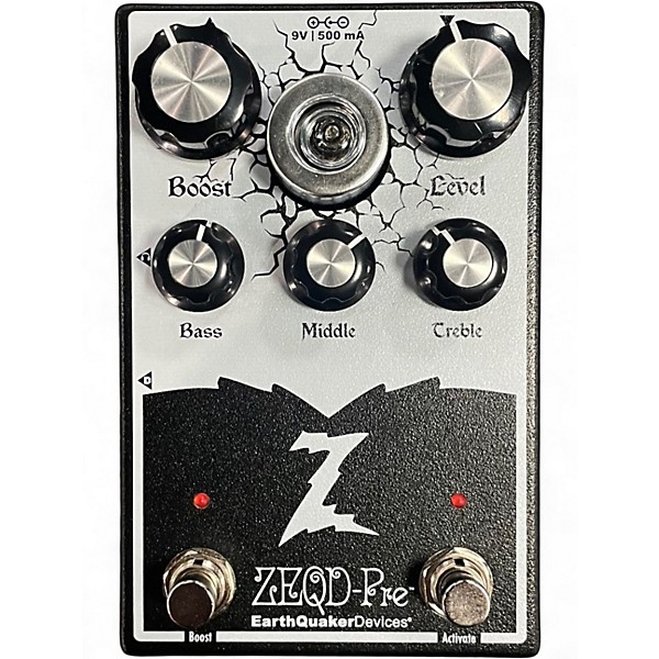 Used EarthQuaker Devices Zeqd-pre Guitar Preamp