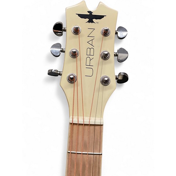Used Keith Urban LIGHT THE FUSE LIMITED EDITION VINTAGE WHITE Acoustic Electric Guitar
