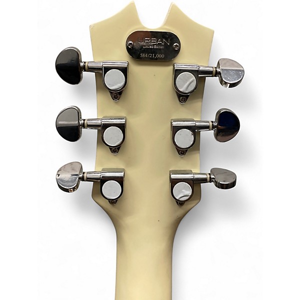 Used Keith Urban LIGHT THE FUSE LIMITED EDITION VINTAGE WHITE Acoustic Electric Guitar