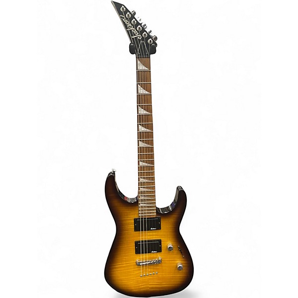 Used Jackson JS32RT Dinky Tobacco Burst Solid Body Electric Guitar