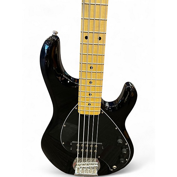 Used Sterling by Music Man Sub Stingray 5 black Electric Bass Guitar