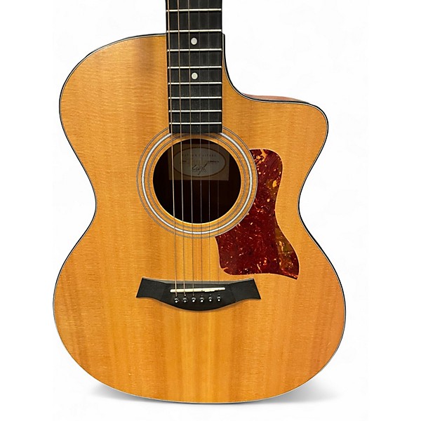 Used Taylor 114CE Natural Acoustic Electric Guitar