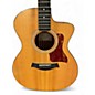 Used Taylor 114CE Natural Acoustic Electric Guitar