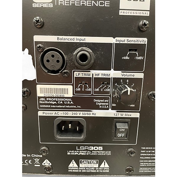 Used JBL LSR305 Powered Monitor