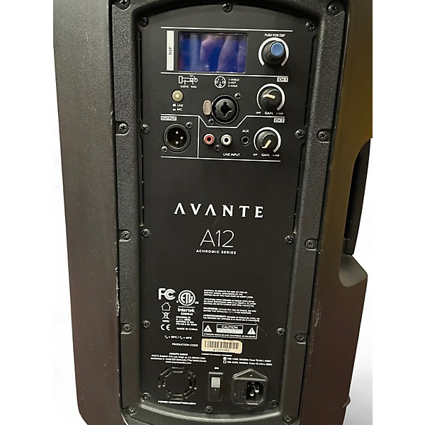 Used Avante A12 Powered Speaker