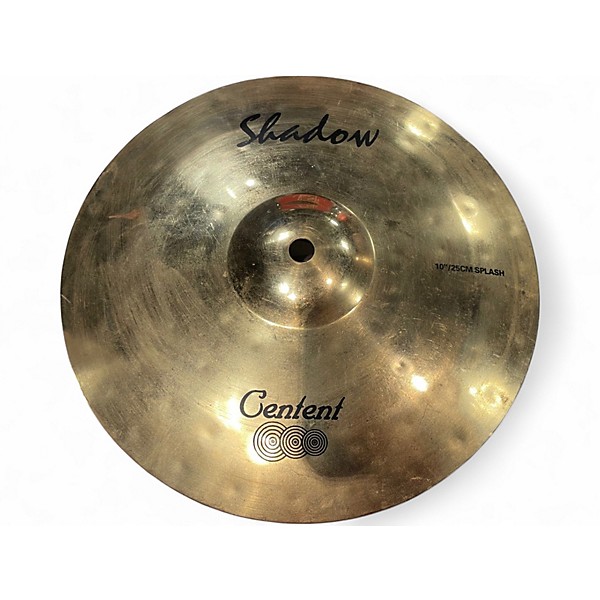 Used Centent 10in Shadow Cymbal