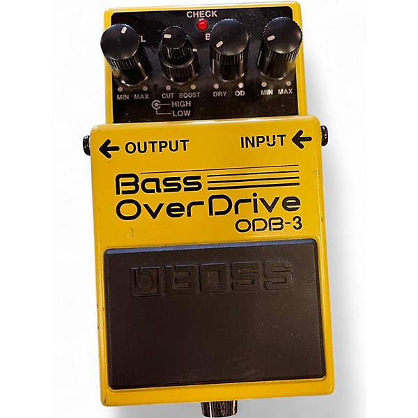 Used BOSS ODB3 Bass Overdrive Bass Effect Pedal