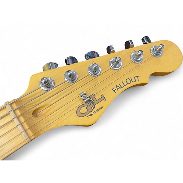 Used G&L Tribute Fallout White Solid Body Electric Guitar