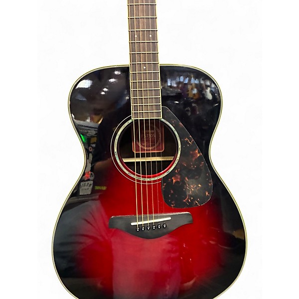 Used Yamaha fs730s red  Acoustic Guitar