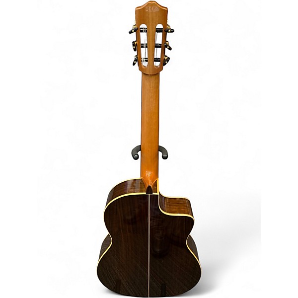 Used Cordoba GK Studio Negra Left Handed Natural Nylon String Acoustic Guitar