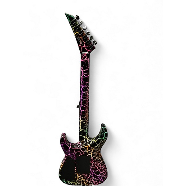 Used Jackson Soloist SL3M Rainbow Crackle Solid Body Electric Guitar