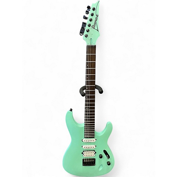 Used Ibanez S561 Surf Green Solid Body Electric Guitar