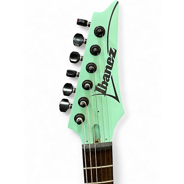 Used Ibanez S561 Surf Green Solid Body Electric Guitar