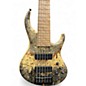 Used MTD 635-24 6 String Buckeye Burl Natural Electric Bass Guitar