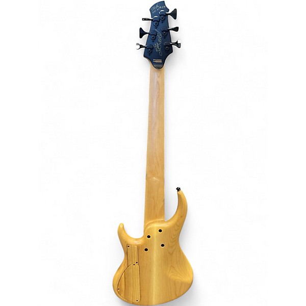 Used MTD 635-24 6 String Buckeye Burl Natural Electric Bass Guitar