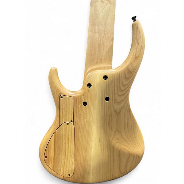 Used MTD 635-24 6 String Buckeye Burl Natural Electric Bass Guitar