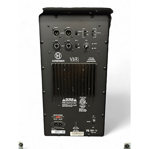 Used Harbringer V2218S Powered Subwoofer