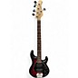 Used Sterling by Music Man Stingray 5 Ruby Red Burst Electric Bass Guitar thumbnail