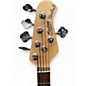 Used Sterling by Music Man Stingray 5 Ruby Red Burst Electric Bass Guitar