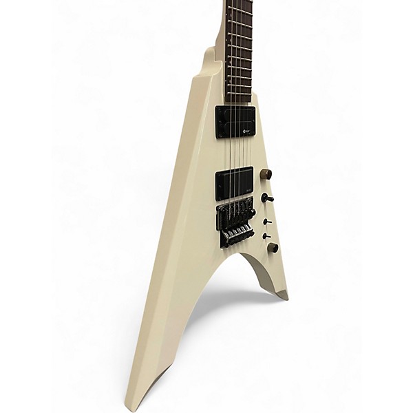 Used Fernandes Vortex White Solid Body Electric Guitar
