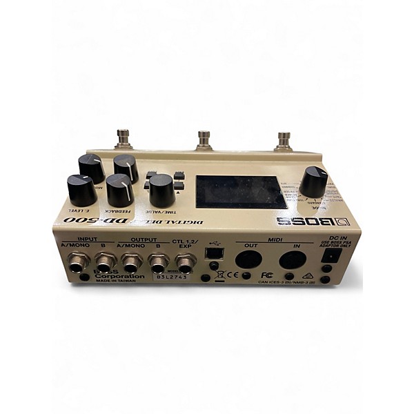 Used BOSS DD500 Digital Delay Effect Pedal