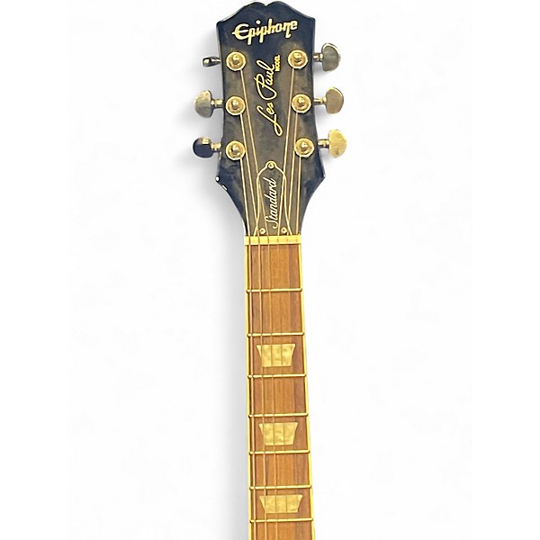 Used Epiphone Les Paul Standard Blue Solid Body Electric Guitar