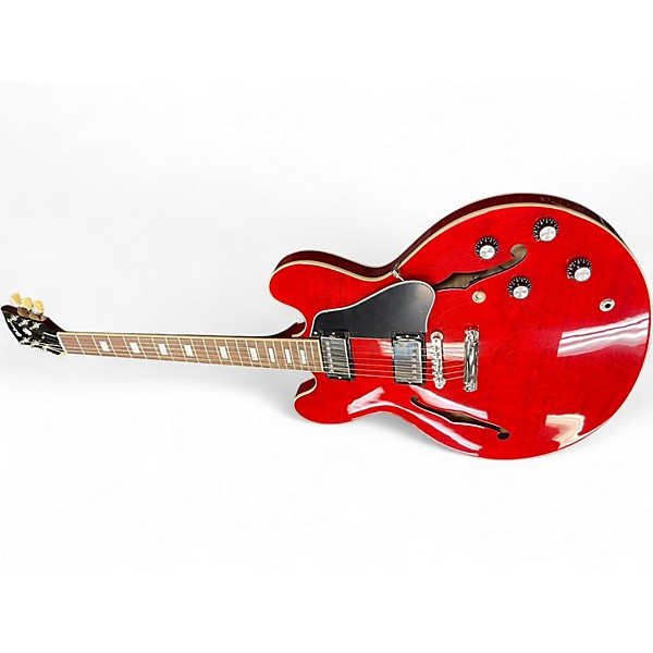 Used Gibson ES335 Figured Cherry Hollow Body Electric Guitar