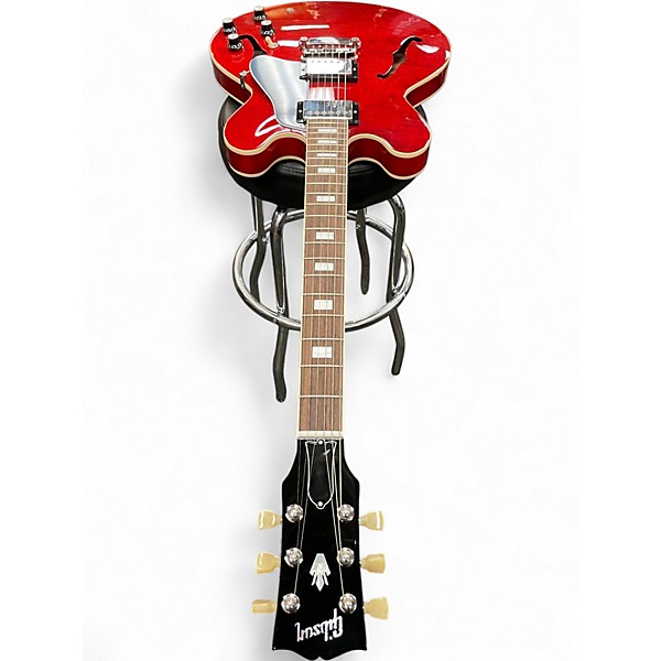 Used Gibson ES335 Figured Cherry Hollow Body Electric Guitar