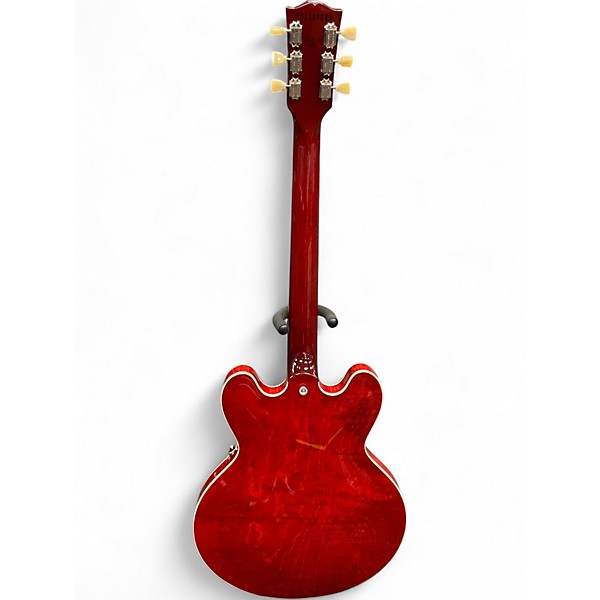 Used Gibson ES335 Figured Cherry Hollow Body Electric Guitar
