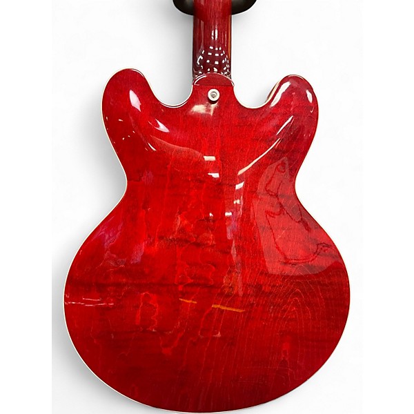 Used Gibson ES335 Figured Cherry Hollow Body Electric Guitar