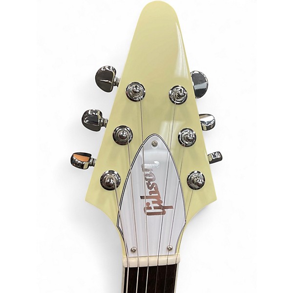 Used Gibson Flying V Standard Alpine White Solid Body Electric Guitar