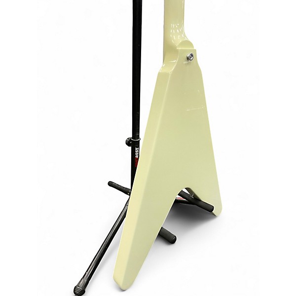 Used Gibson Flying V Standard Alpine White Solid Body Electric Guitar