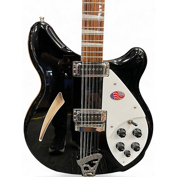 Used Rickenbacker 360/12 Jetglo Hollow Body Electric Guitar