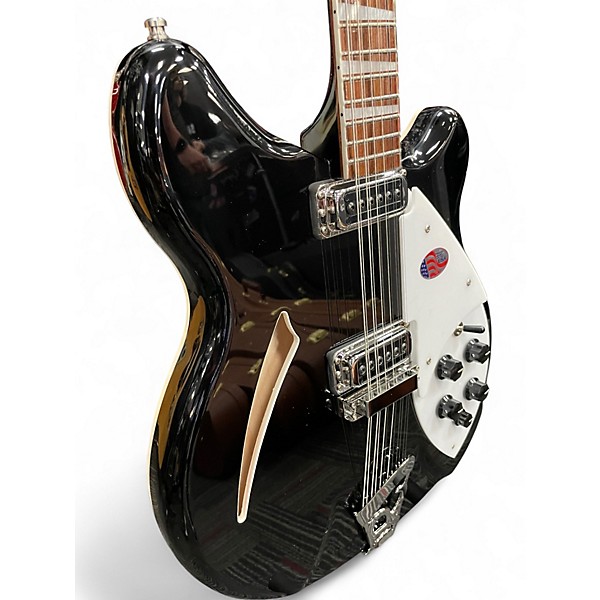 Used Rickenbacker 360/12 Jetglo Hollow Body Electric Guitar