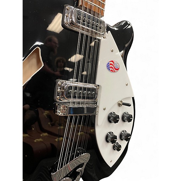 Used Rickenbacker 360/12 Jetglo Hollow Body Electric Guitar