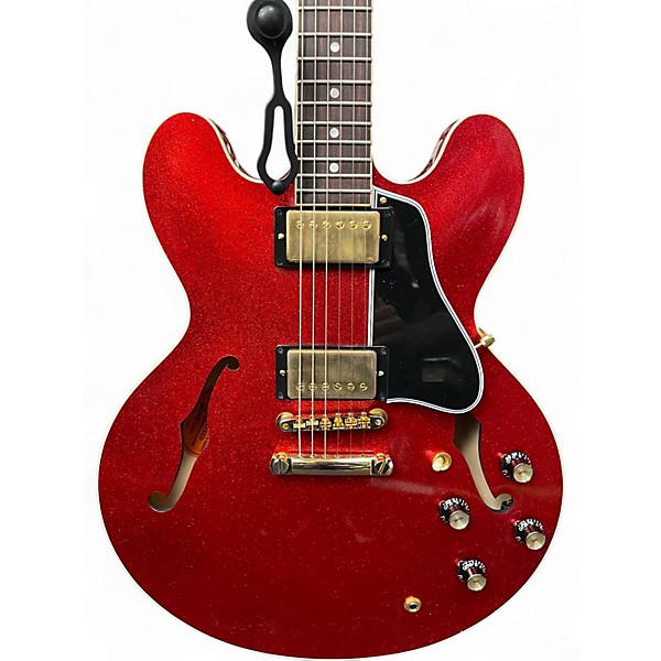 Used Gibson 1961 ES335 Custom Red Sparkle Red Sparkle Hollow Body Electric Guitar
