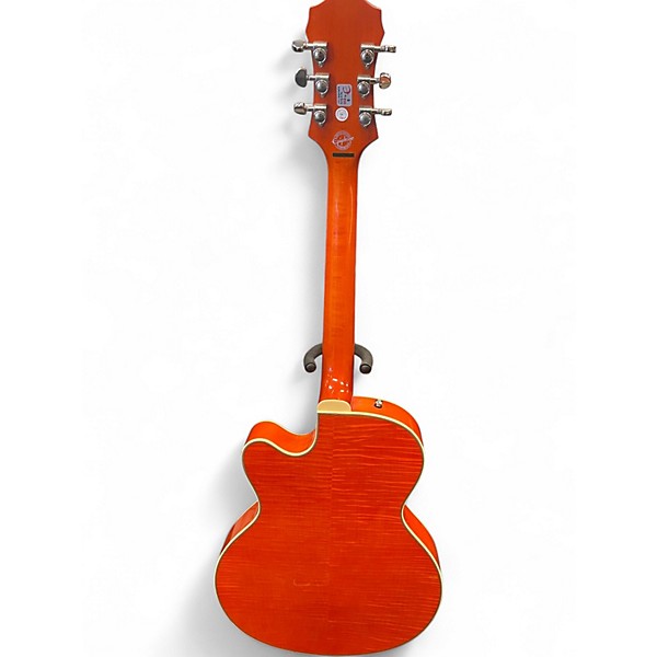 Used Epiphone Swingster Sunrise Orange Hollow Body Electric Guitar