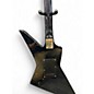 Used Aria Pro II ZZ DELUXE Black Solid Body Electric Guitar