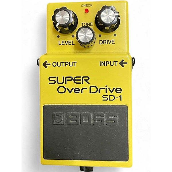 Used BOSS SD1 Super Overdrive Effect Pedal