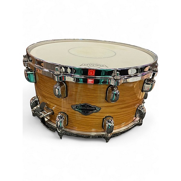 Used TAMA 14X6.5 Starclassic Snare Natural Drum