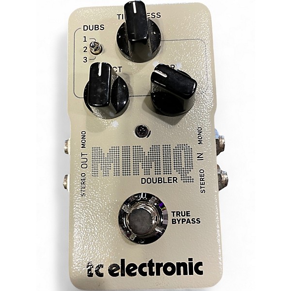 Used TC Electronic Mimiq Doubler Effect Pedal