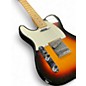 Used Fender Player Telecaster Left Handed Sunburst Solid Body Electric Guitar