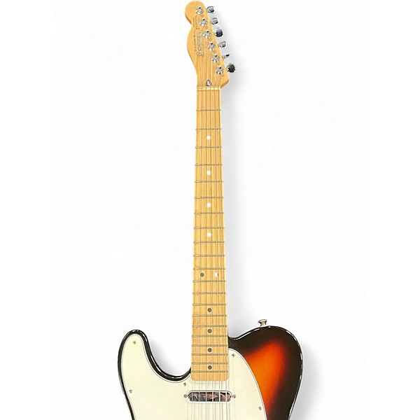 Used Fender Player Telecaster Left Handed Sunburst Solid Body Electric Guitar