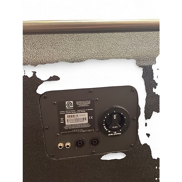 Used Ampeg SVT410HLF 500W 4x10 Bass Cabinet