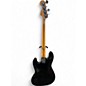 Used Fender Deluxe Active Jazz Bass Black Electric Bass Guitar