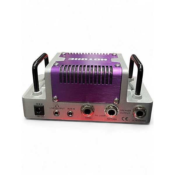 Used Hotone Effects Nano Legacy Purple Wind Solid State Guitar Amp Head
