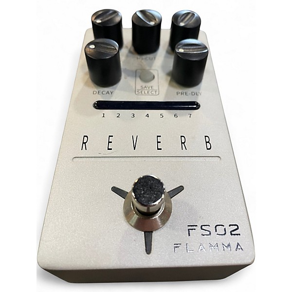 Used Flamma FS02 REVERB Effect Pedal