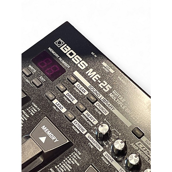 Used BOSS ME25 Guitar Multi Effect Processor